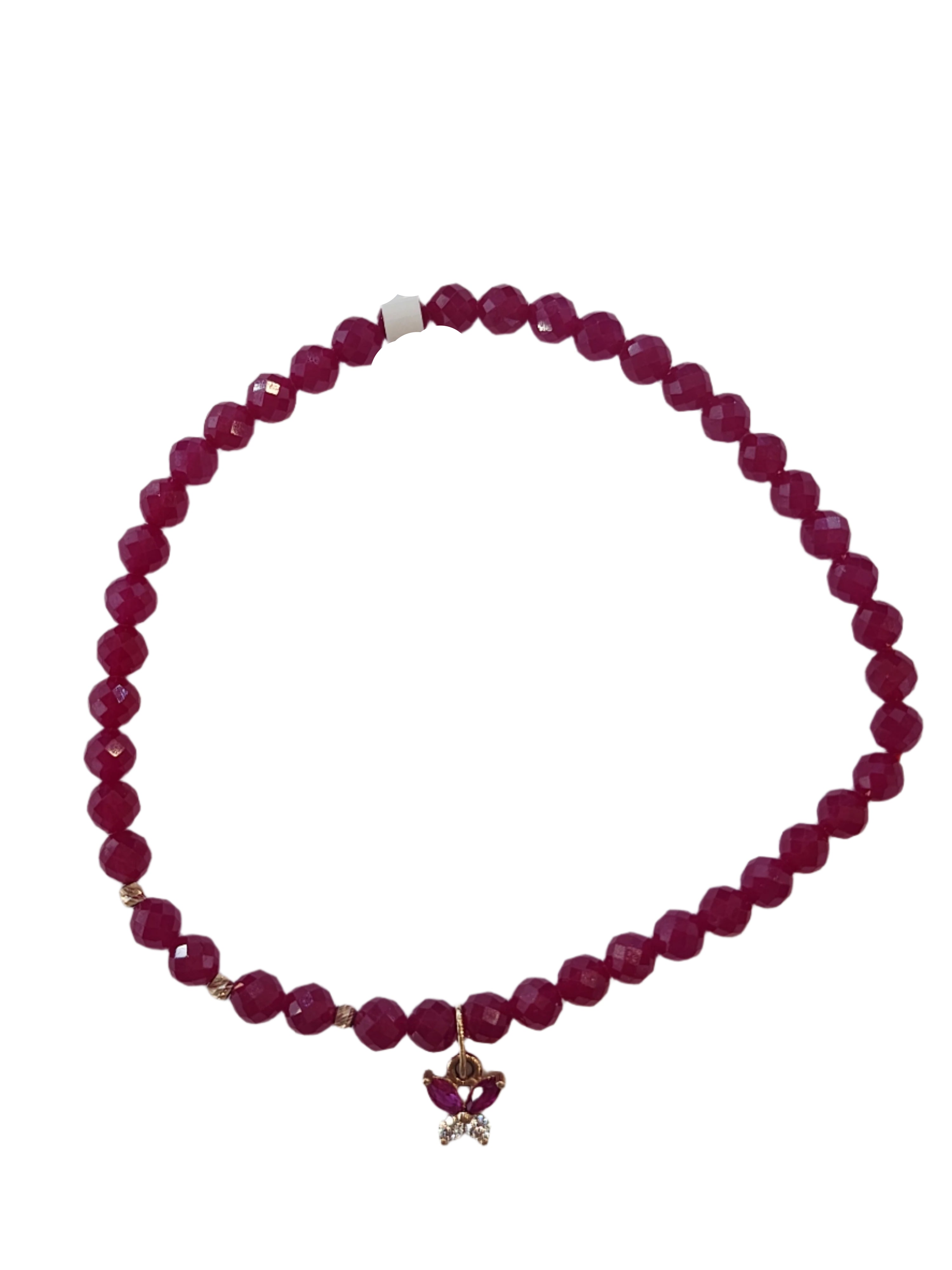 image Aproce no dabīgiem akmeņiem ar zeltu